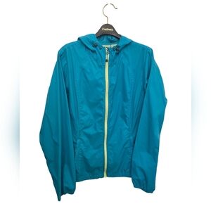 Eddie Bauer Small Windbreakers Elastic Band Turquois